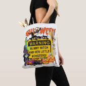 Monster Halloween, Mummy Hexe Tasche (Von Nahem)