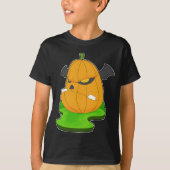 Monster Halloween Pumpkin T-Shirt (Vorderseite)