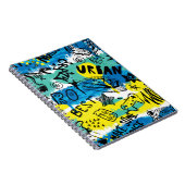 Monster Hand Drawing Kids Pattern Notizblock (Rechte Seite)