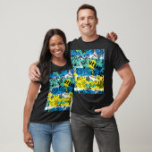 Monster Hand Drawing Kids Pattern T-Shirt (Unisex)