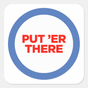 Monster-Hersteller-Aufkleber Quadratischer Aufkleber