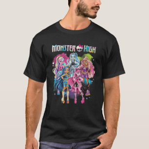 Monster High Alumni Character Rainbow Cloud Group T-Shirt