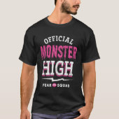 Monster Hoher Offizieller Angststörung T-Shirt (Vorderseite)
