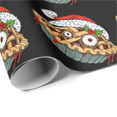 Monster Holiday Pie Geschenkpapier (Rolleneckpunkt)
