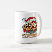 Monster Holiday Pie Kaffeetasse (VorderseiteRechts)