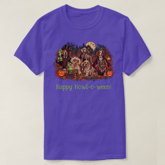 Monster-Hunde um Mitternacht T-Shirt