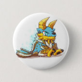 Monster Hunter Chibi zinogre Button (Vorderseite)