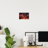 Monster Hunter World Fire Dragon Poster (Heimbüro)