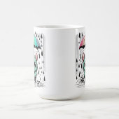 Monster im Regen Kaffeetasse (Mittel)