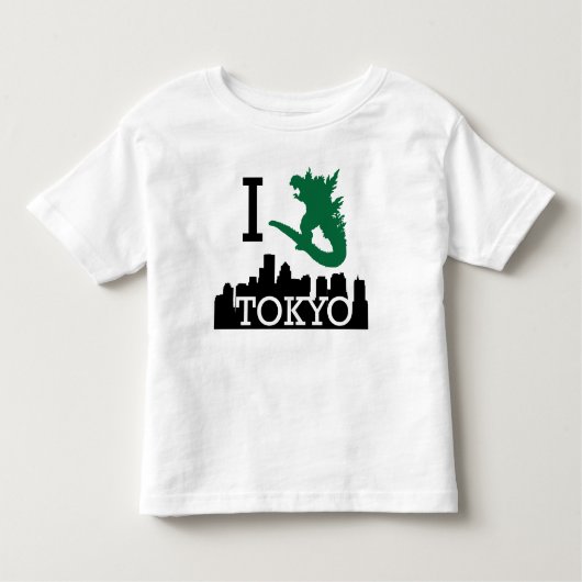 Monster im Tokyo-Kleinkind-Shirt Kleinkind T-shirt (Vorderseite)