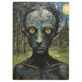 Monster im Wald Klemmbrett (Rückseite)