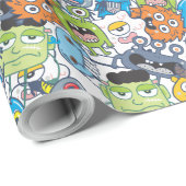 Monster in der Box TR Geschenkpapier (Rolleneckpunkt)