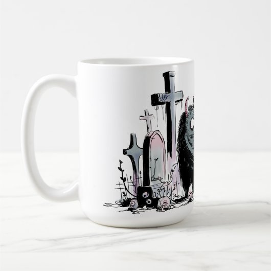 Monster in der Liebe Kaffeetasse (Links)