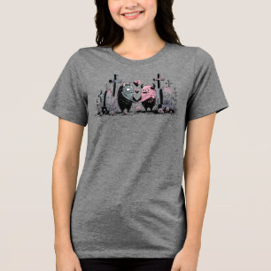 Monster in der Liebe Tri-Blend Shirt
