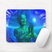 Monster in einer Blase Mousepad (Mit Mouse)