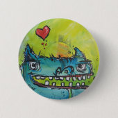 Monster in Liebe 2 Button (Vorderseite)