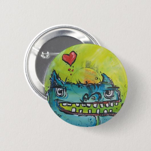 Monster in Liebe 2 Button (Vorne & Hinten)