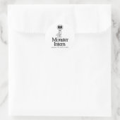 Monster Intern Sticker (Tasche)