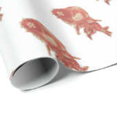 Monster-Jäger Geschenkpapier (Rolleneckpunkt)