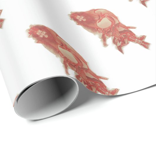 Monster-Jäger Geschenkpapier (Rolleneckpunkt)