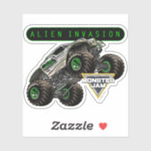 Monster Jam Alien Invasion & Logo Aufkleber (Blatt)