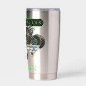 Monster Jam Alien Invasion & Logo Thermobecher (Rückseite)