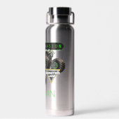 Monster Jam Alien Invasion & Logo Trinkflasche (Rückseite)