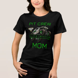 Monster Jam - Alien Invasion Pit Crew Mama Tri-Blend Shirt
