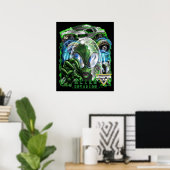 Monster Jam Alien Invasion Poster (Heimbüro)
