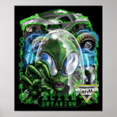 Monster Jam Alien Invasion Poster (Vorne)