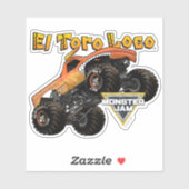 Monster Jam El Toro Loco Aufkleber (Blatt)