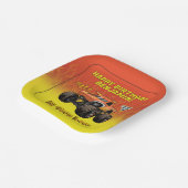 Monster Jam - El Toro Loco Geburtstag Pappteller (Gewinkelt)
