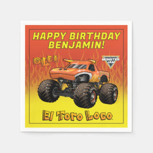 Monster Jam - El Toro Loco Geburtstag Serviette