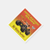 Monster Jam - El Toro Loco Geburtstag Serviette (Ecke)