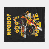 Monster Jam El Toro Loco - Personalisiert Fleecedecke (Vorderseite (Horizontal))