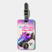 Monster Jam Funkel Smash Gepäckanhänger (Vorderseite vertikal)