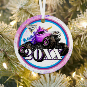 Monster Jam Funkel Smash Ornament Aus Metall