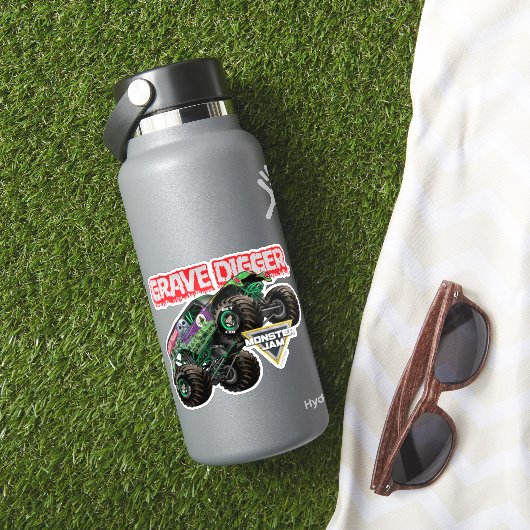 Monster Jam Grave Digger Aufkleber (HydroFlask Insitu)