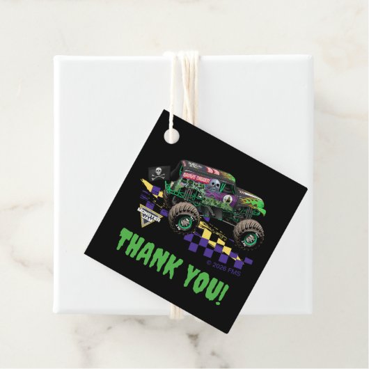 Monster Jam Grave Digger Danke Ihnen Geschenkanhänger (Beispiel)