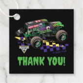 Monster Jam Grave Digger Danke Ihnen Geschenkanhänger (Vorderseite)