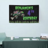 Monster Jam Grave Digger Geburtstag Banner (Messeveranstaltung)