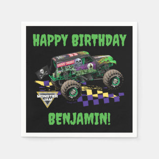 Monster Jam Grave Digger Geburtstag Serviette