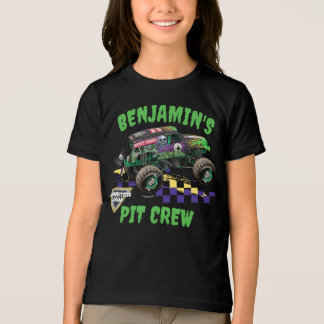 Monster Jam Grave Digger Geburtstags-Pit-Crew Tri-Blend Shirt