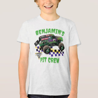 Monster Jam Grave Digger Geburtstags-Pit-Crew Tri-Blend Shirt