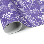 Monster Jam Grave Digger Muster Geschenkpapier (Rolleneckpunkt)