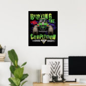 Monster Jam Grave Digger Poster (Heimbüro)