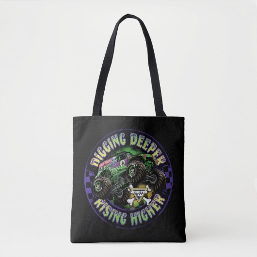 Monster Jam Grave Digger Tasche (Vorderseite)
