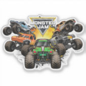 Monster Jam Gruppe Aufkleber (Vorderseite)