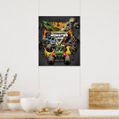 Monster Jam Gruppe Poster (Küche)