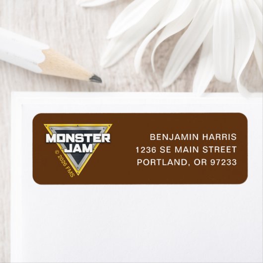 Monster Jam Logo Etikett (Insitu)